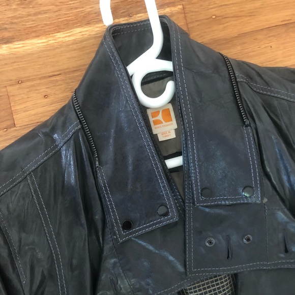 Hugo Boss leather jacket - Picture 2 of 3